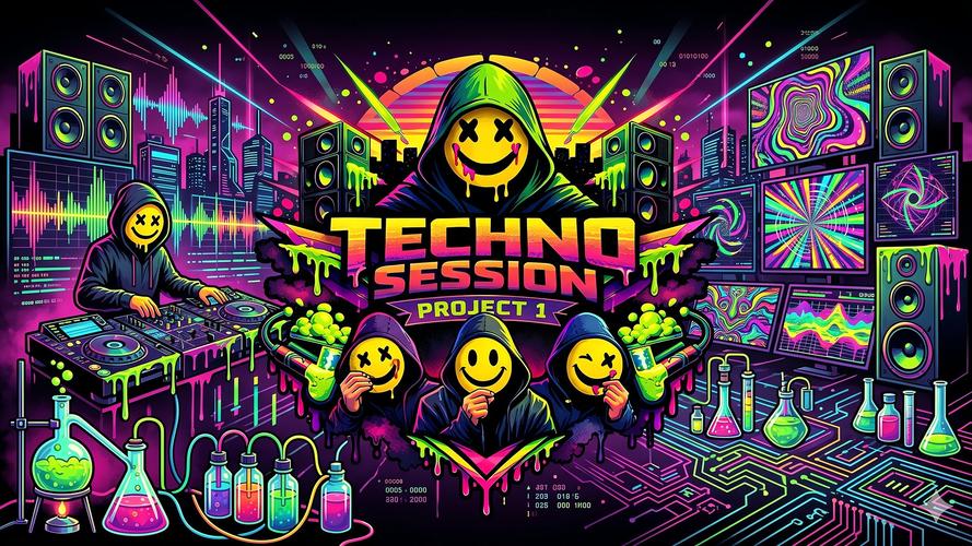 Artwork Techno Session Project 1